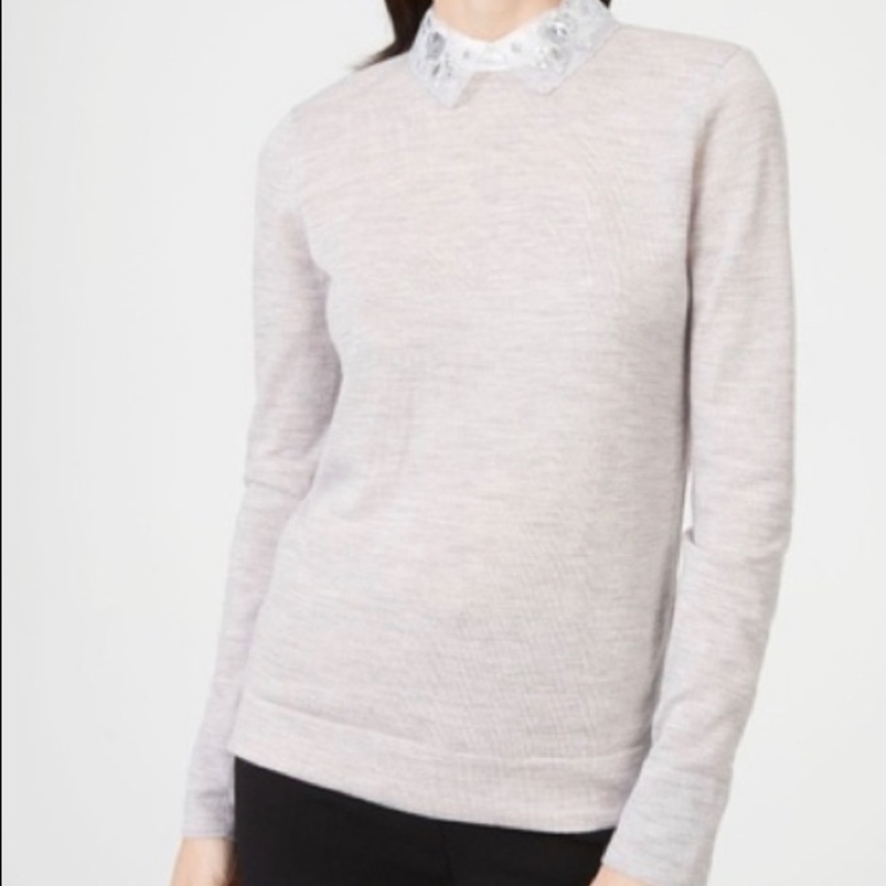 Club Monaco sequence collar sweater XS
